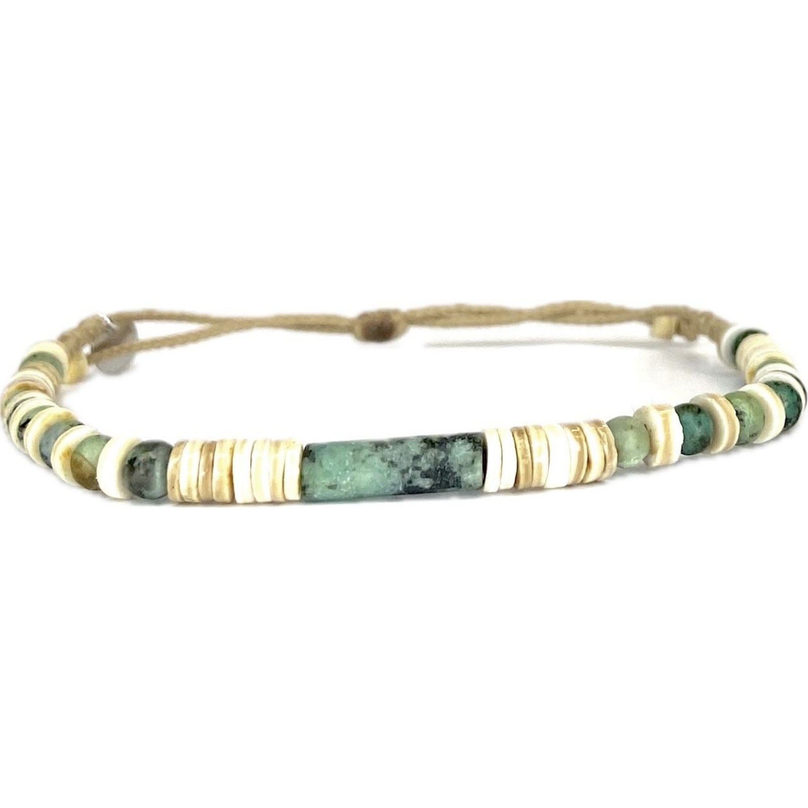 Turquoise Mother-of-Pearl Men's Bracelet