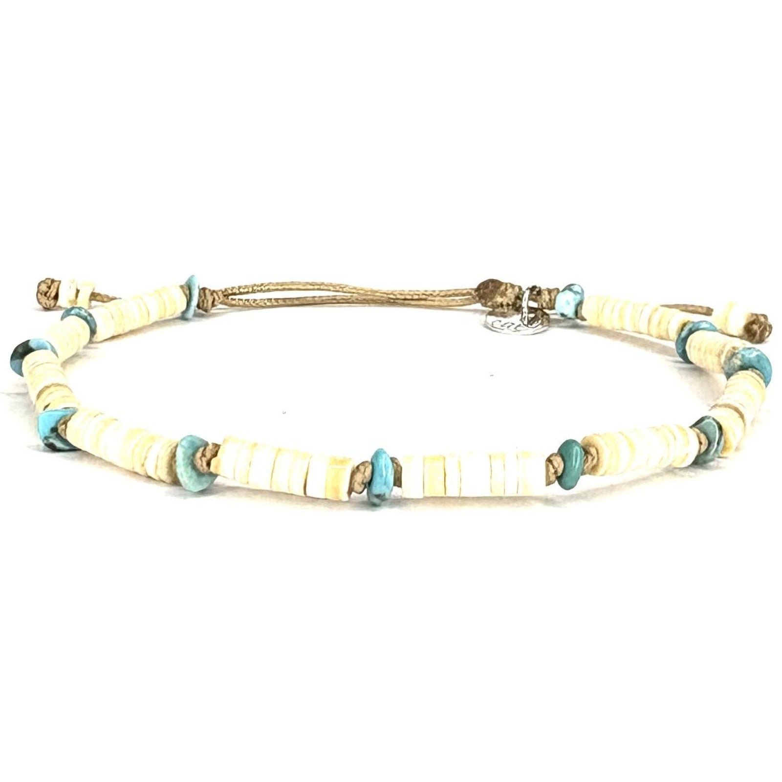 Turquoise Heishi Bracelet