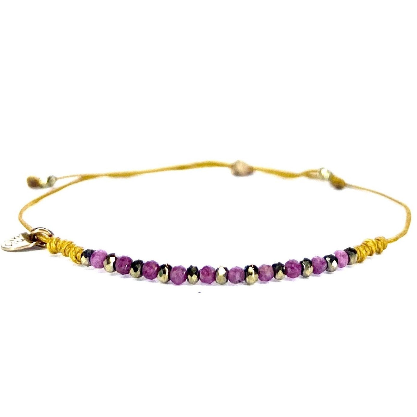 Bracelet Rubis Hématite
