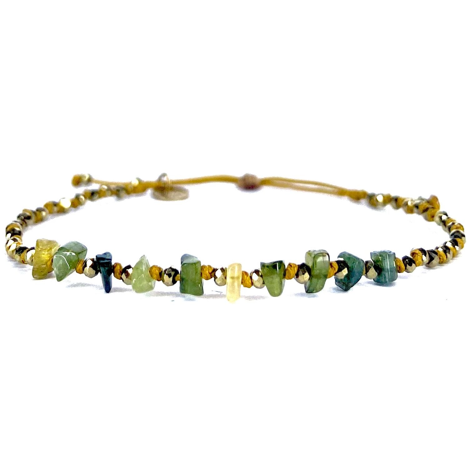 Bracelet Verdélite Hématite