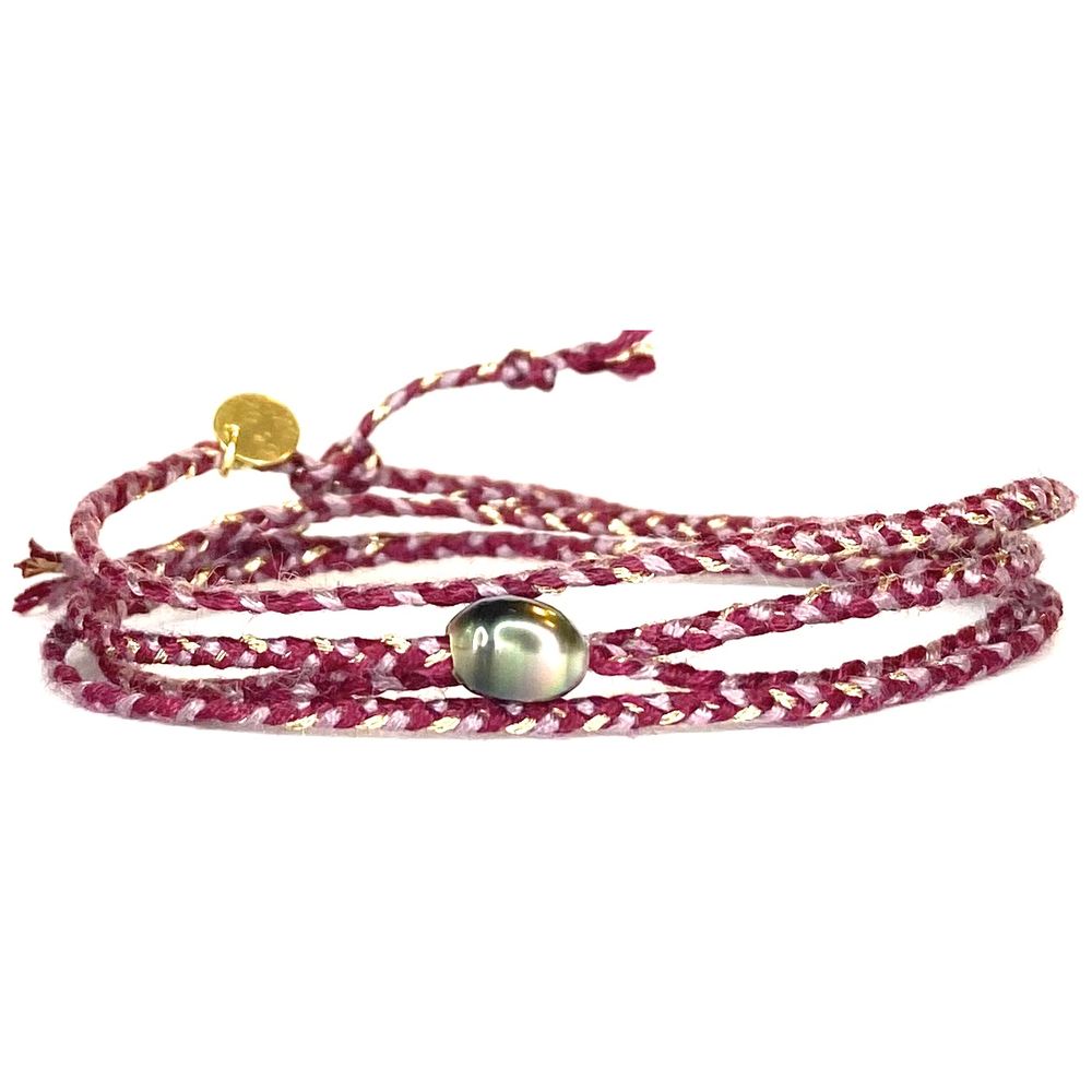 Bracelet triple tour Keshi