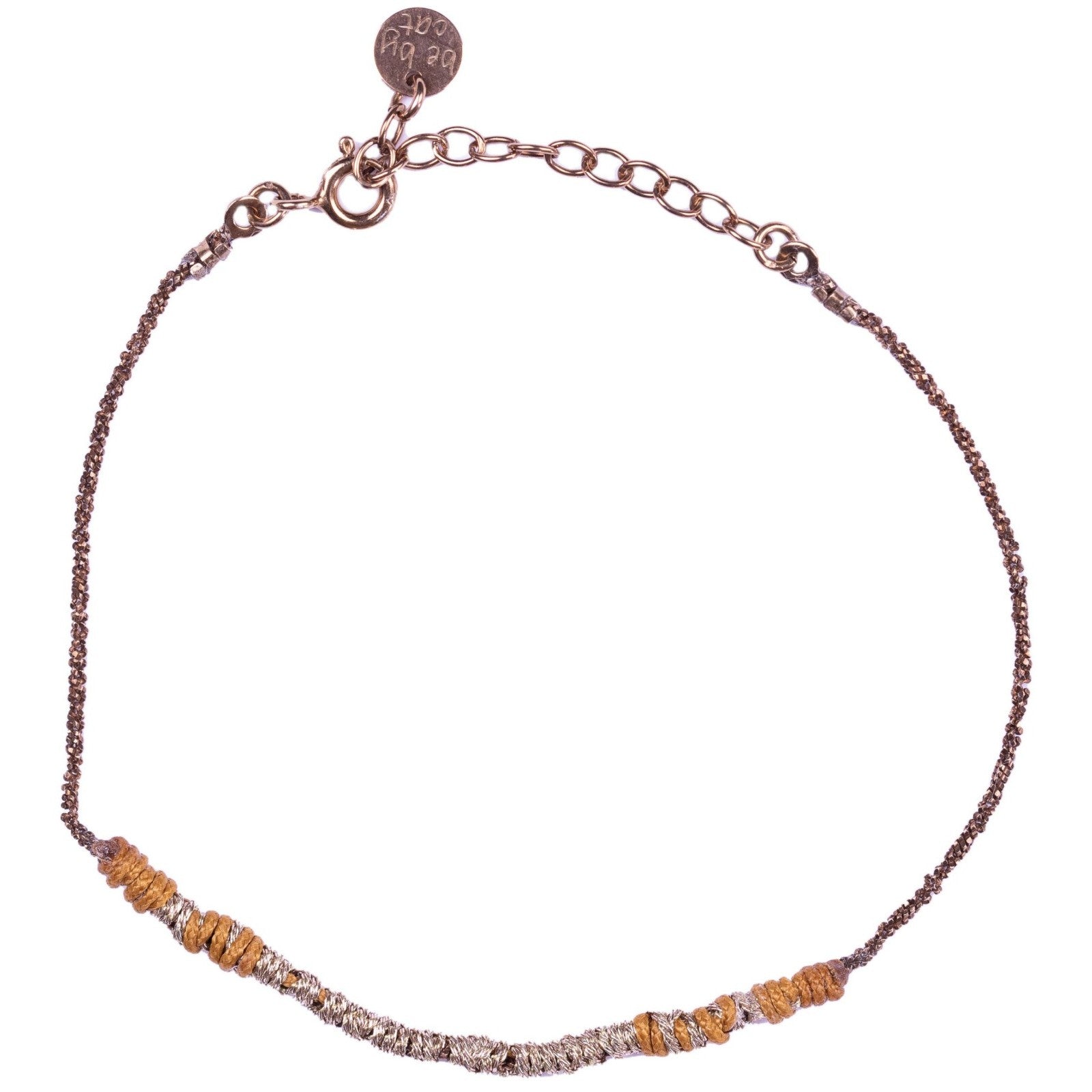 Bracelet plaqué or Fil