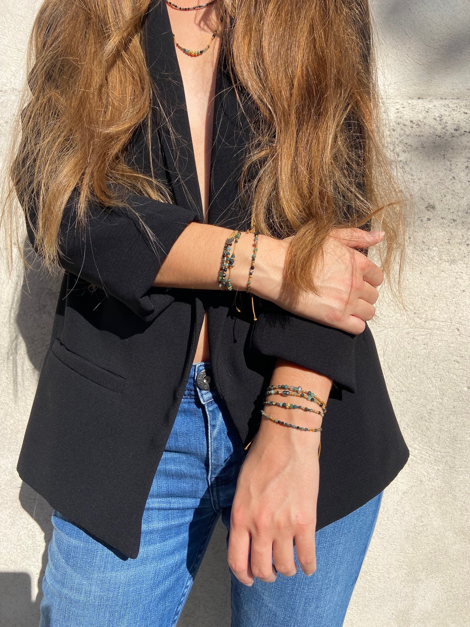 Blue Tourmaline Bracelet