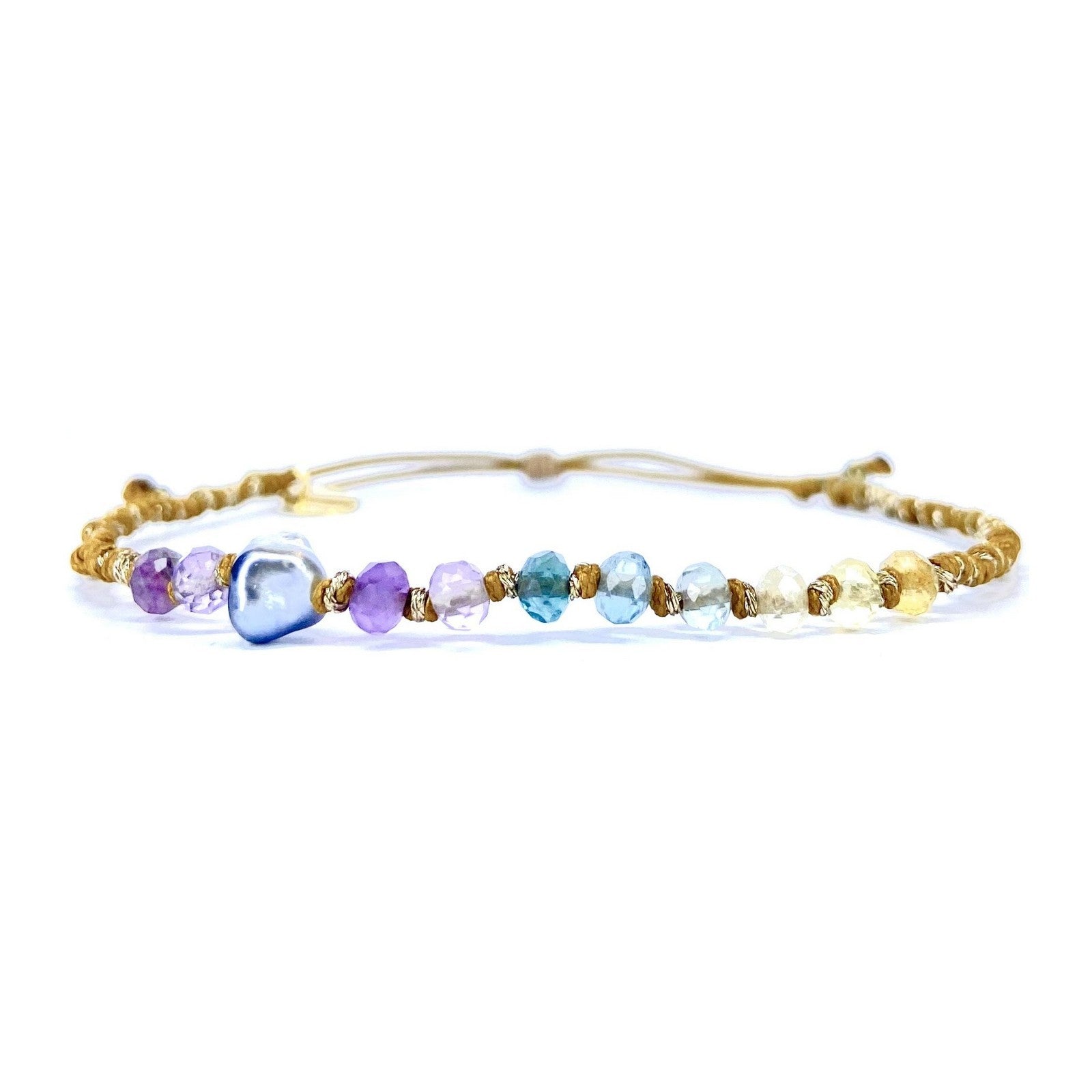 Bracelet Fluorite Keshi